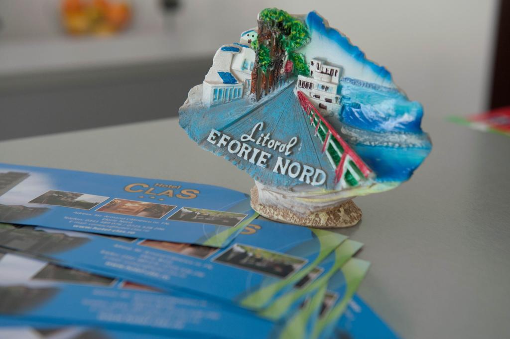 Hotel Clas Eforie Bagian luar foto